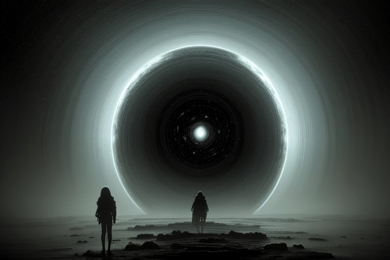 An imagined image inspired by the themes of cosmic horror, what it is, and why we're drawn to it