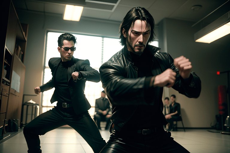 The Matrix: Kung Fu Mastery in a Sci-Fi Classic